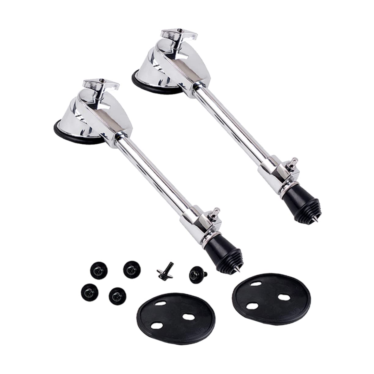 Toddmomy Bass Drum Leg Spur Support Drum Stand Replacement Parts Stainless Steel Percussion Instrument Parts