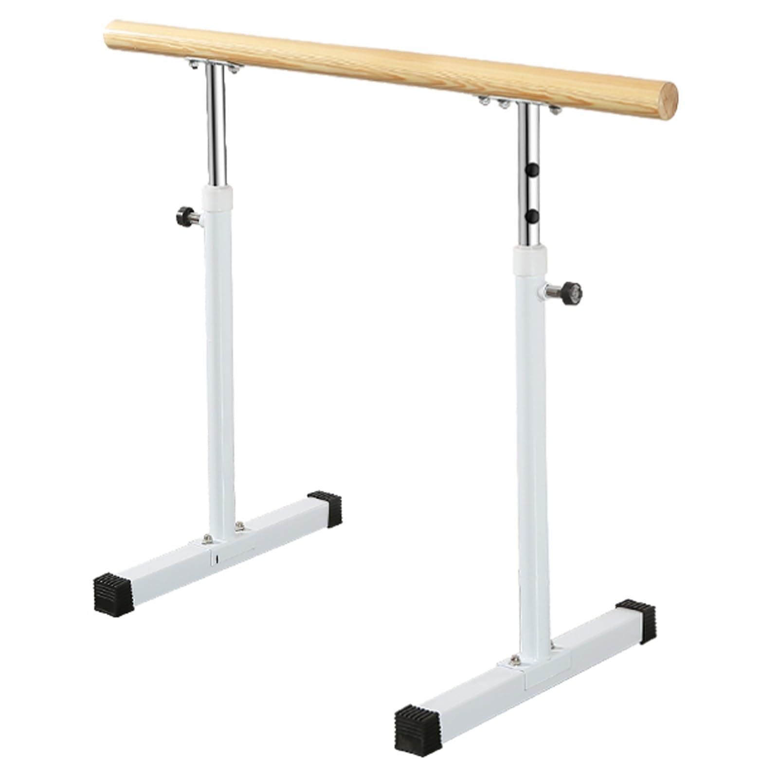 Genérico Barra de Ballet Independiente Ajustable - Barra de Madera de 1,5 m para Ejercicios en casa y Entrenamiento de Danza para Principiantes.