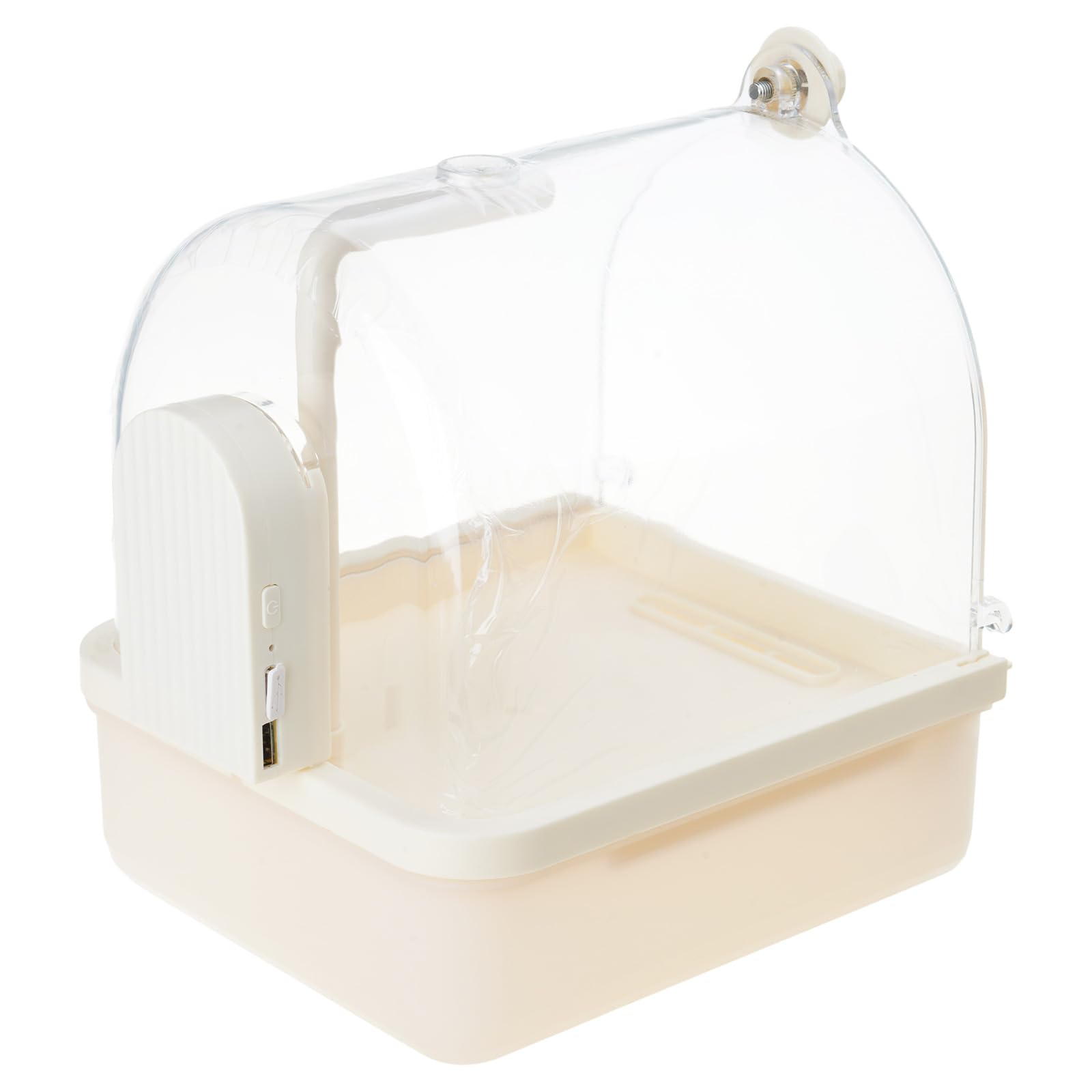 Baignoire à pompage automatique pour perroquet pour finir avec l'eau stagnante en cage