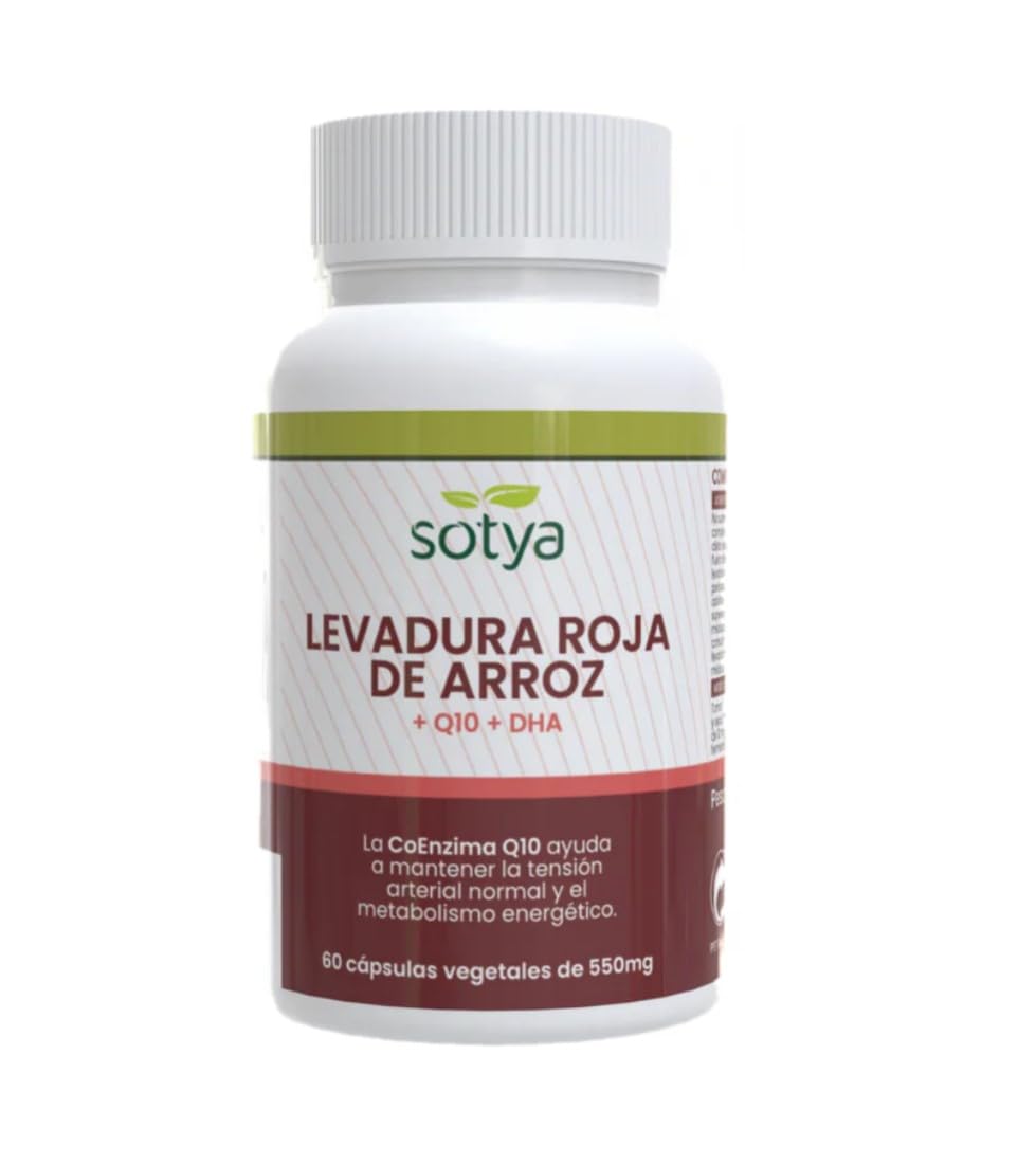 Sotya Levadura Roja de Arroz + Q10 + DHA
