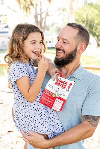 The New Primal Snack Mates Apple Chicken Sticks, Gluten Free Healthy Snacks For Kids, Low Sugar High Protein Kids Snack For Lunchbox, Natural Mini Paleo Jerky Stick, 7G Protein, 60 Calories, 40 Pack #TOP6