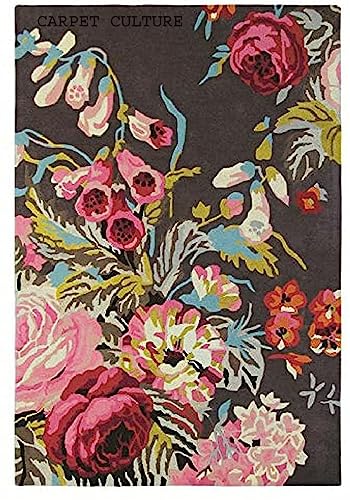 Image of Carpet Mahal Handmade Handwoven Tufted Made of 100% Soft Blended Wool Export Quality Carpets with 1 Inch Thickness (12x18 Feet) Color Multi