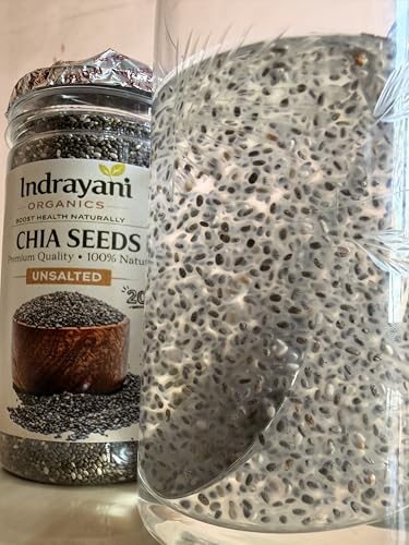 Image of Indrayani Organic Chia Seeds (125 gm)