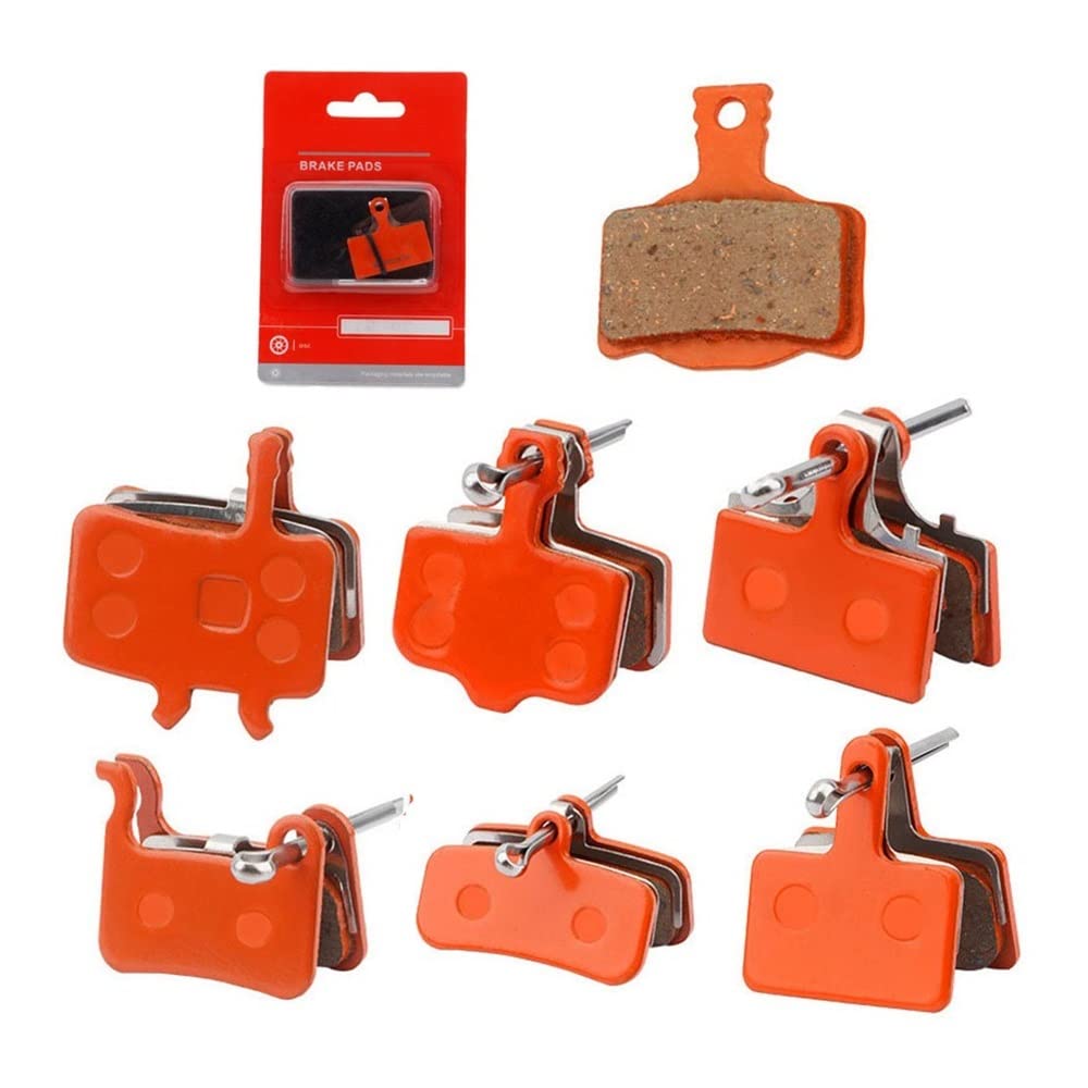 pour VTT Vélo Résine Semi-métal Plaquettes De Frein À Disque B01S M375 M395 M446 M485 M486 M416 pour Deore M515 M525 Frein De Vélo Pads Frein (Size : 1 UK)