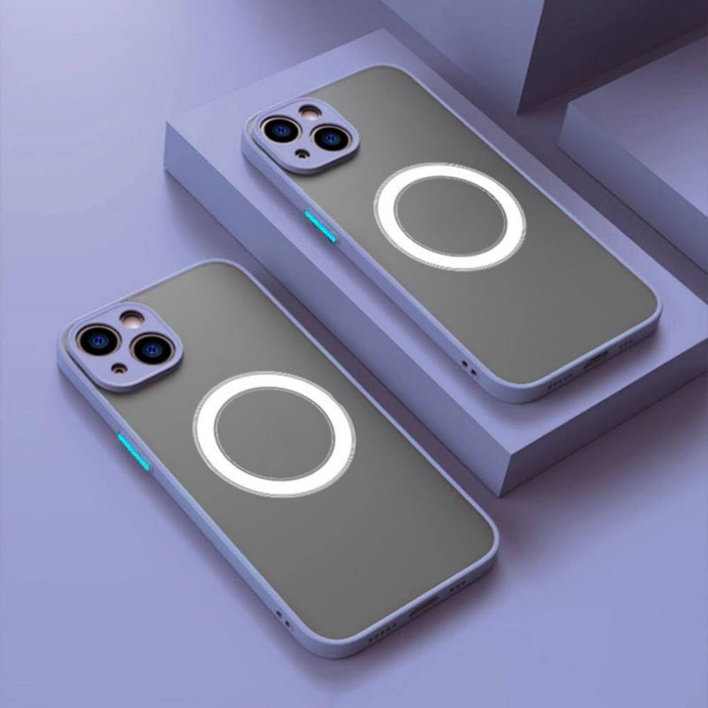 Coque de luxe pour iPhone 14 et 13 Pro Max antichoc mate gris sidéral