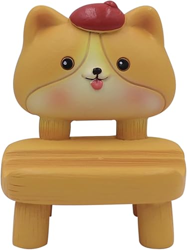 Amamcy Divertido Panda Gato Cachorro Soporte de Teléfono Animal Ornamento de Escritorio Universal Soporte de Teléfono Soporte para Todos los