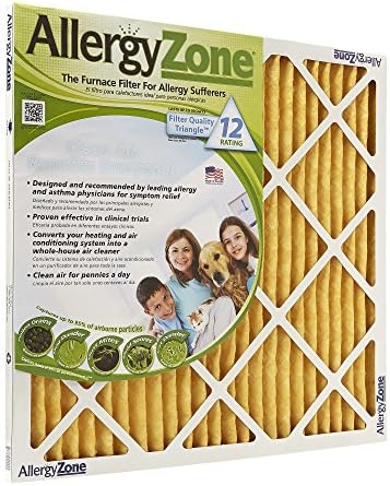AllergyZone AZ20301 Air Filter for Allergy Sufferers, 20 x 30 x 1