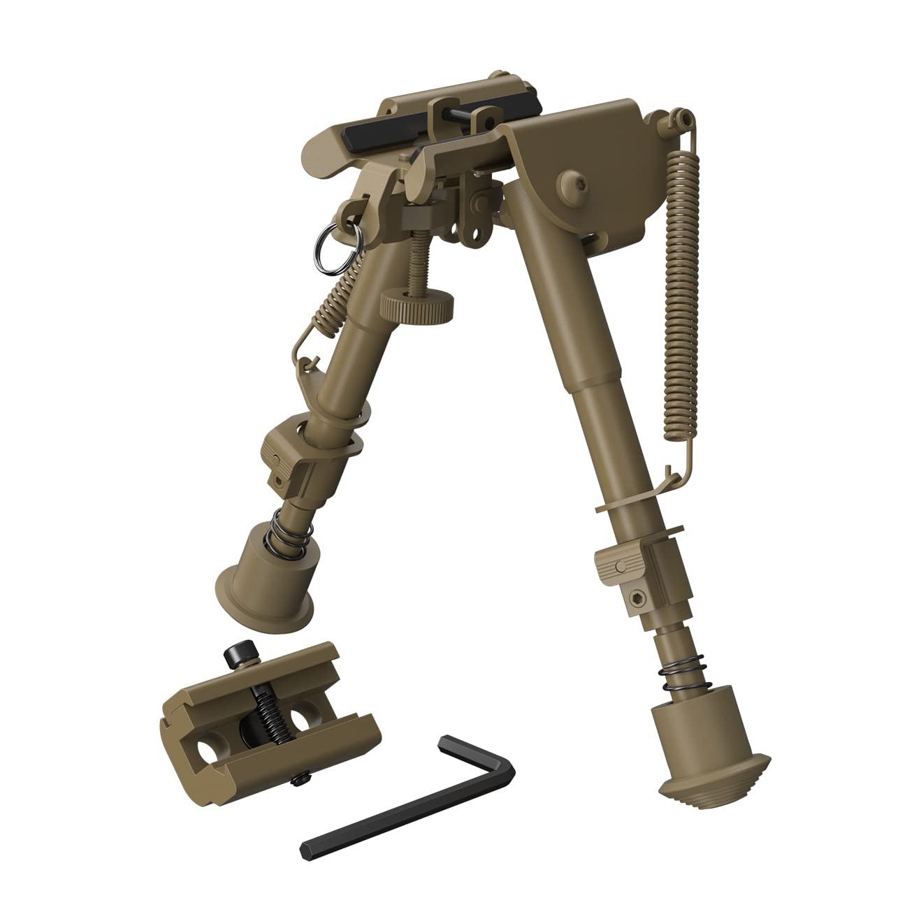 Feyachi Carbon Fiber Tactical Rifle Bipod 6