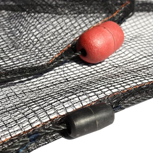 BasicGear Professional Seine Net 4' x 10' | Ultra Strong | Maximizes Catch | Ideal for Both...