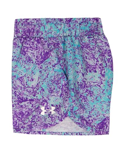 Image of Under Armour Girls 2-Piece Short Sleeve Graphic Tee and Shorts Set, Outdoor Collection