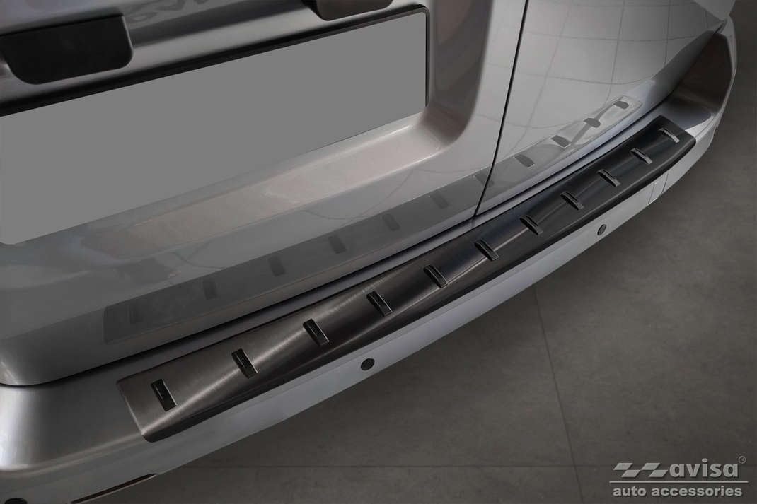 Protection De Seuil Arrière INOX Pour Citroën Jumpy/Peugeot Expert/Toyota Proace/Opel Vivaro (2016-)