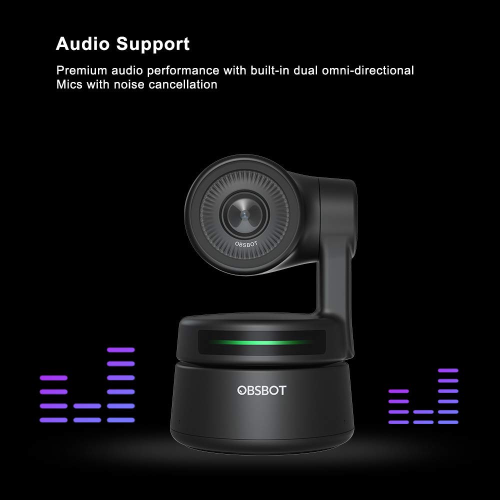 Buy OBSBOT Tiny AIPowered PTZ cam, AI Tracking with AutoFrame, AI