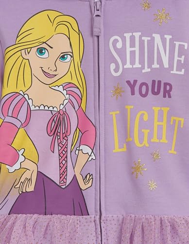 Disney Princess Zip Up Hoodie Infant to Big Kid Sizes (18 Months - 14-16)2