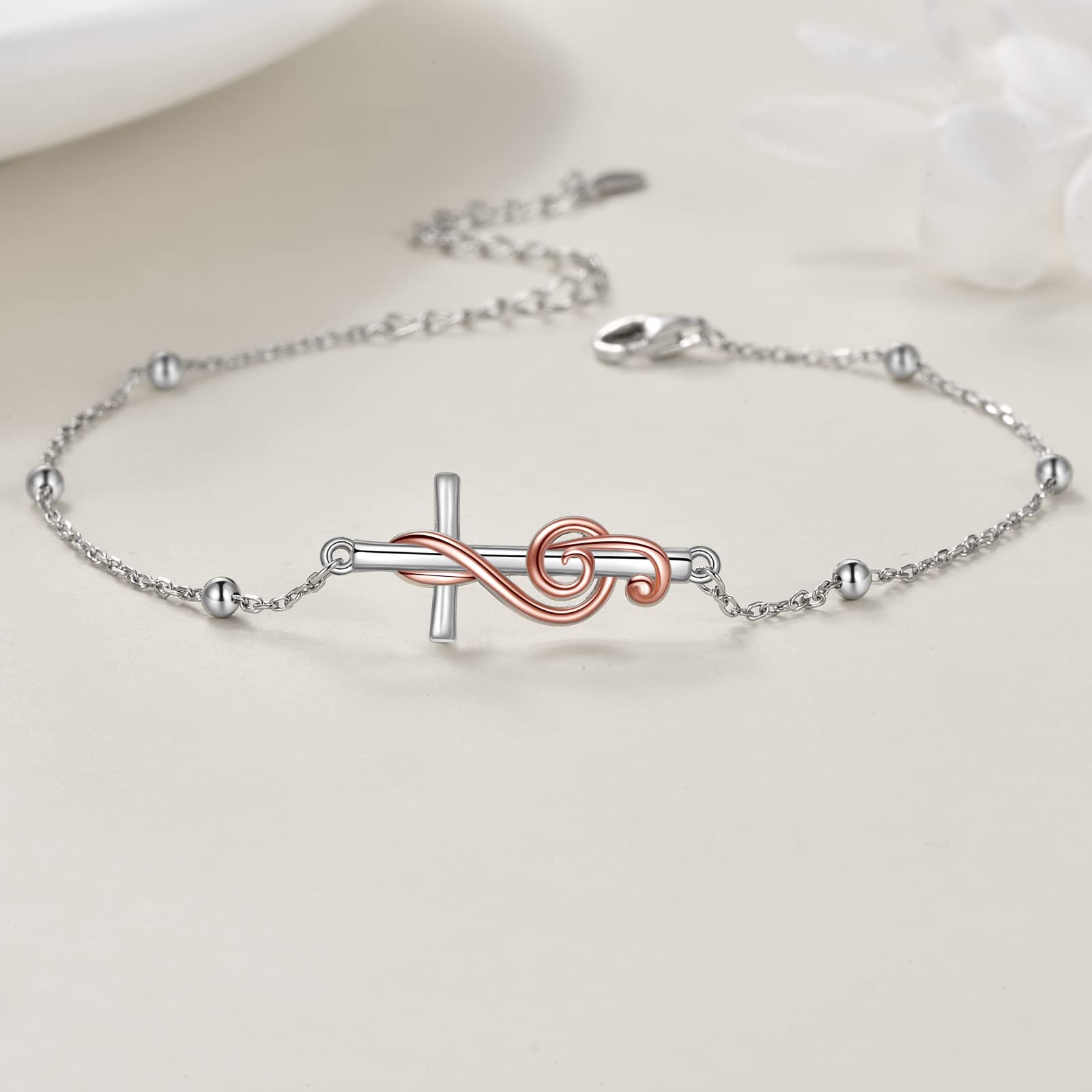 YAFEINI Pinguino/Cavia Braccialetti Pinguino Regali in Argento Sterling 925 Abbraccia Pinguini Carino Animale Gioielli per Donne Sorella, 10,4 mm x 24,3 mm, Argento sterling, Non conosciuto