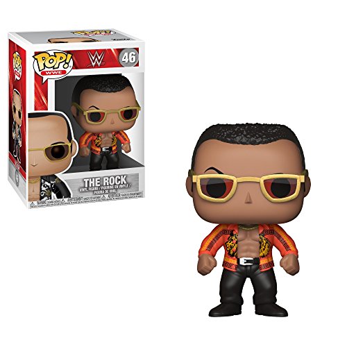 Funko Pop! Vinyl WWE The Rock Old School Figure, Multi – Dwayne « The Rock » Johnson – Figurine en Vinyle à Collectionner – Idée de Cadeau – Produits Officiels – Jouets pour les Enfants et Adultes - Les Beatles, Paul McCartney, John Lennon, RIngo Starr, George Harrison Funko Pop! Vinyl WWE The Rock Old School Figure, Multi - Dwayne "The Rock" Johnson - Figurine en Vinyle à Collectionner - Idée de Cadeau - Produits Officiels - Jouets pour les Enfants et Adultes – Image 3