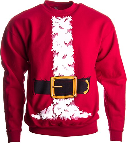 Christmas Sweater Sweatshirts | Santa Claus And Elf Holiday Crewneck Sweatshirt 5 Christmas Sweater Sweatshirts
