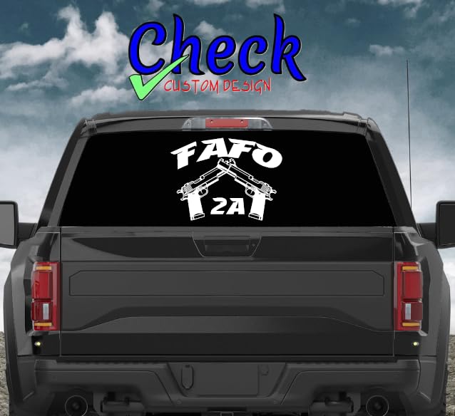 FAFO F--- Around Find Out Vinyl Sticker Warning Decal Toolbox - Foto 10