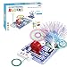 Flybiz 300 Kit per Esperimenti Scientifici, per Bambini, Kit con Blocchi Elettronici, Kit per Circuiti Elettrici Smart, 33 pz, con Tecnologia a Bottone Automatico, per Bambini