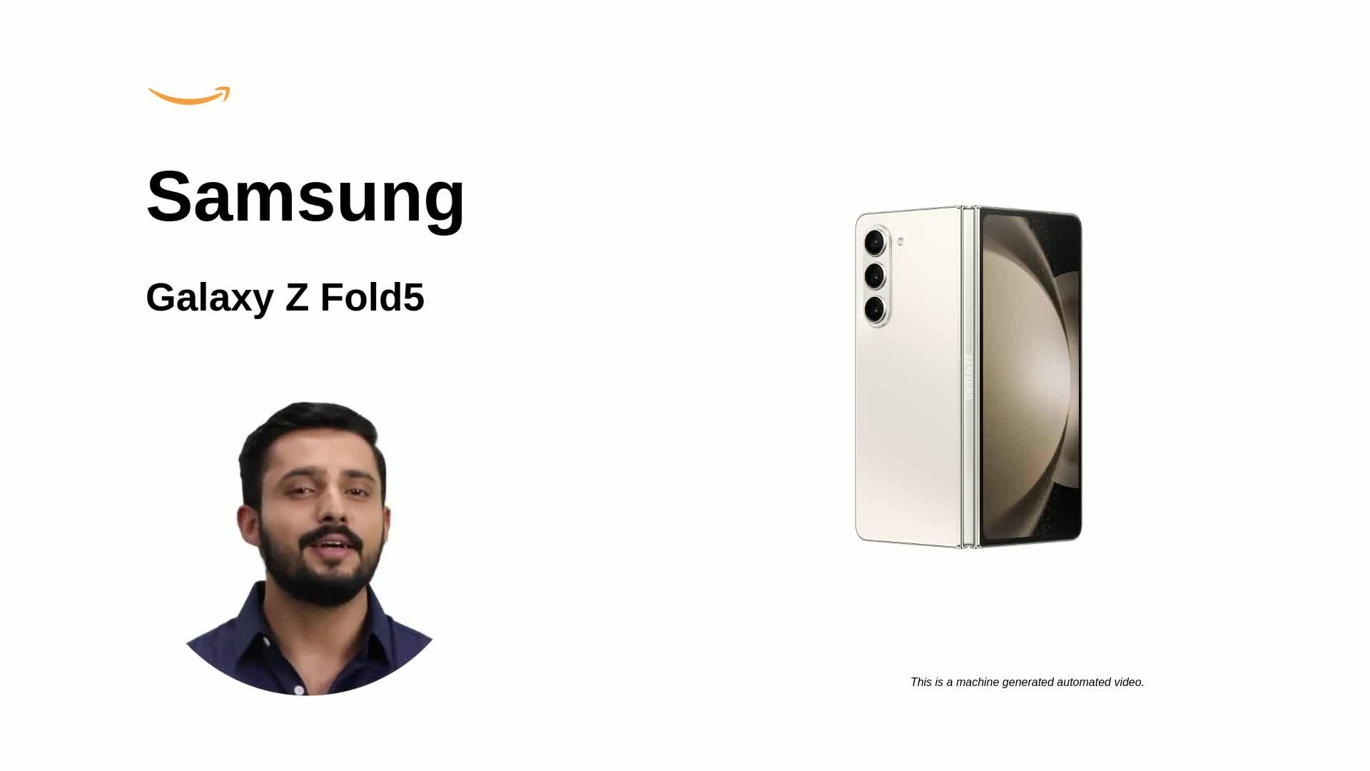 Samsung Galaxy Z Fold5 5G AI Smartphone (Beige, 12GB RAM, 256GB