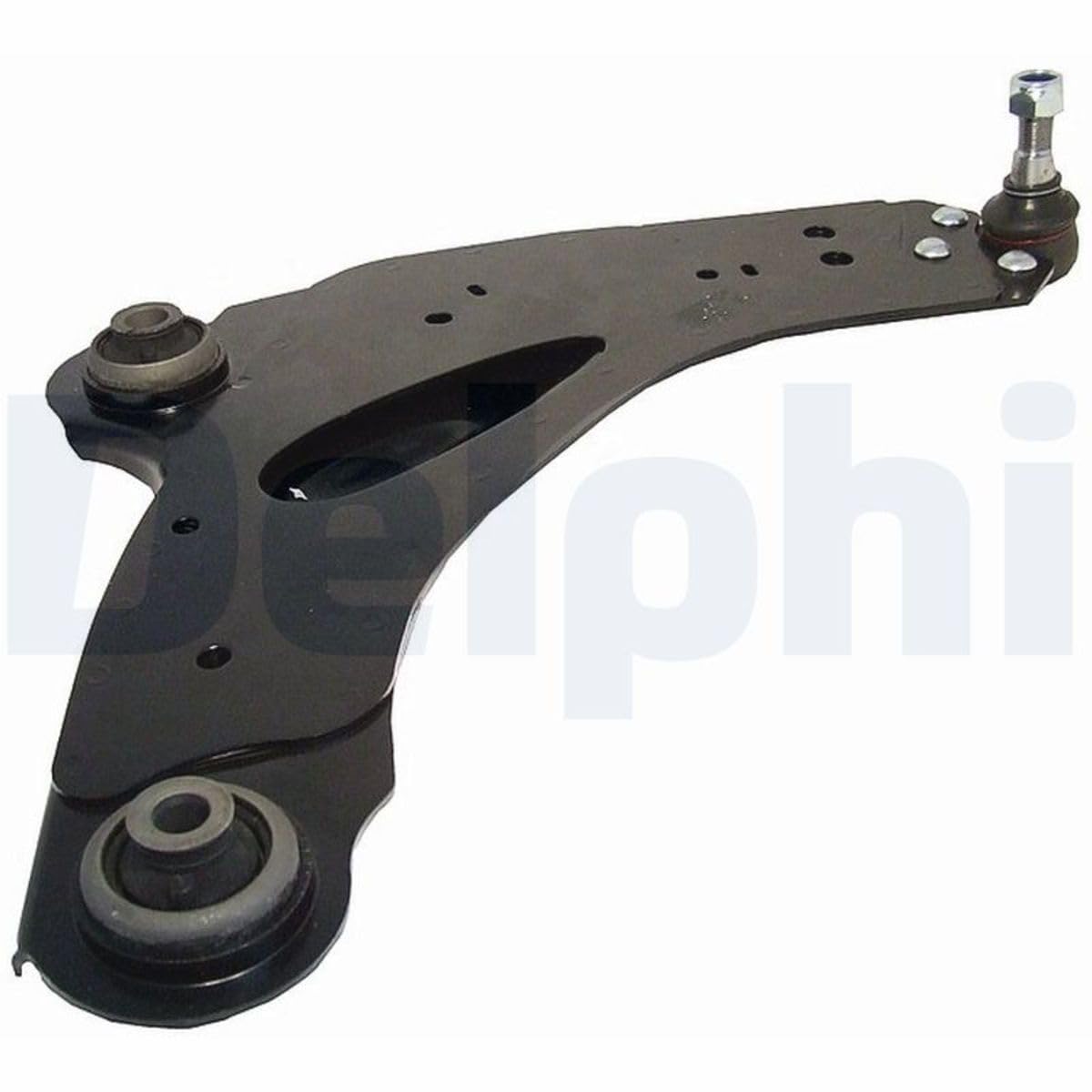 DELPHI Barra oscilante de suspensión de ruedas Delantero, derecha Brazo oscilante transversal 4408959 4412936 95523257 TC1468 Compatible con OPEL Vivaro A Combi X83 Vivaro A Furgón X83, RENAULT