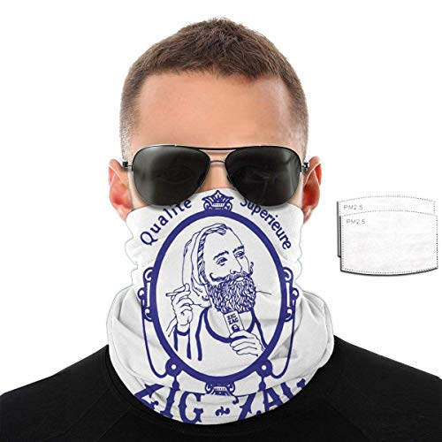Z-ig Z-ag Sturmhaube Schal Halswärmer Maske Anti-Staub-Gesichtsmaske mit 6 Filter BAL-3512