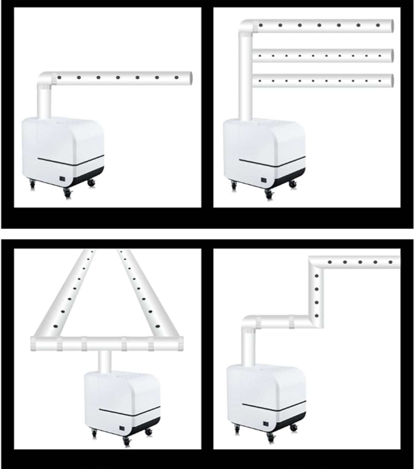 Humidifier 12L Quiet Mist Humidifier for Large Restaurants Shopping Malls Office Large Capacity and Customized Humidity Fruit and Vegetable Preservation