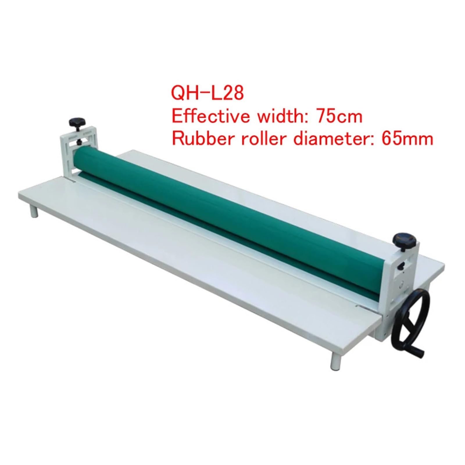 Laminatore, QH-L28 75cm Larghezza Laminatore a Freddo Laminazione a Freddo Film Laminazione Macchina Plastificante Adatto Poster Pittura A3 A4 Carta 1 pz per casa, Ufficio e Scuola