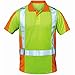 Produktbild Elysee 22725-XL Warnschutz Polo-Shirt Zwolle Größe XL in gelb/orange
