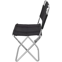 Fydun Folding Chair, Chair, Breathable Fabric Portable Small Backrest Chairs Fishing Lightweight ChCamping Barbecue Backpacking for Camping