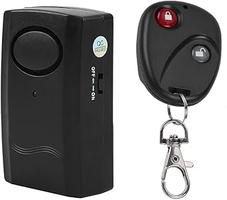 Alarm Monitor, Wireless 120DB Alarm Vibration Alarm, Security Remote Control for Sliding Smart Security