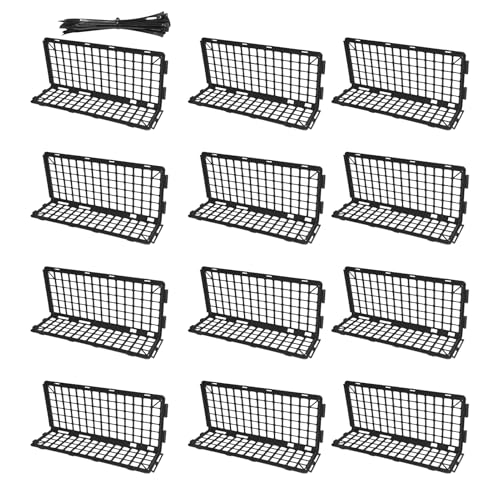 Yhsioaklo Protectores debajo del sofá para gatos | 12 bloqueadores de barrera de muebles para detener mascotas | Protector interior para sofá, cama, sala de estar