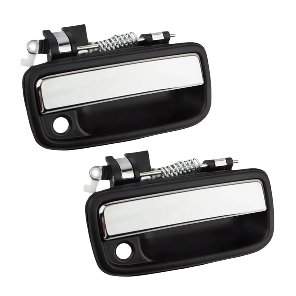 Hiiaw One Color Car Door Handle Cover Trim 6921035030 6922035030 2Pcs Front Exterior Outside Door Handles Left Right For Tacoma 1995-2004