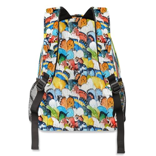 Sac à dos ordinateur portable avec grand compartiment de rangement coloré - 5