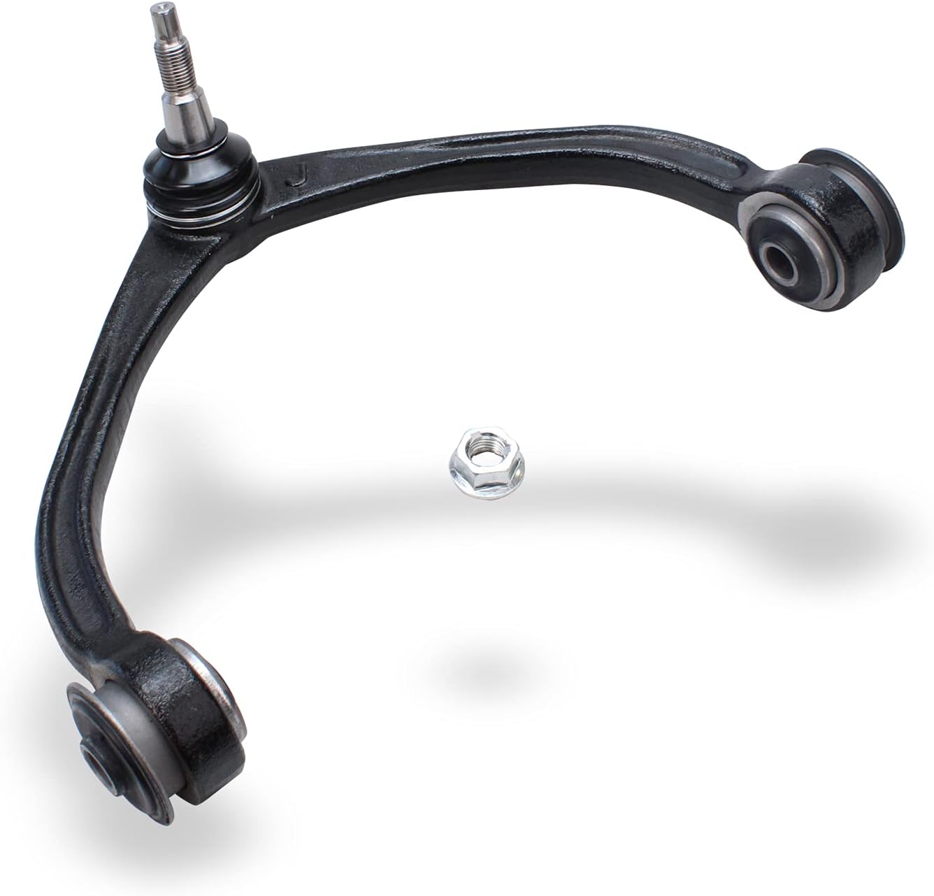 Detroit Axle - Front Upper Control Arm for 2005-2011 Dodge Ram Dakota, 2006-2009 Mitsubishi Raider, Upper Control Arm & Ball Joint Assembly 2007 2008 2010 Replacement