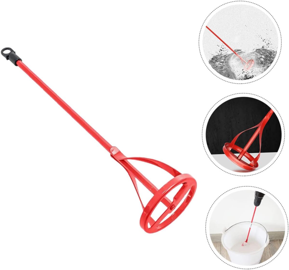 Drywall Mud Mixer Electric Drill Paint Whisk for Drill Mixer Attachment