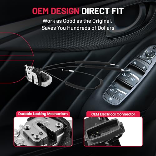 Image of SYERAL Power Door Lock Actuator Rear Left Driver Side Compatible with Nissan Sentra 2007-2011 Replaces 937-278 DLA1126 DLA1850 82501-ET200