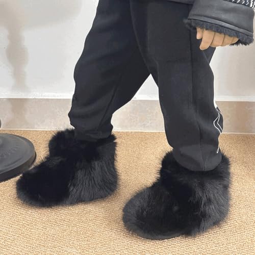 Bottes de neige style princesse pour filles parfaites pour les fêtes