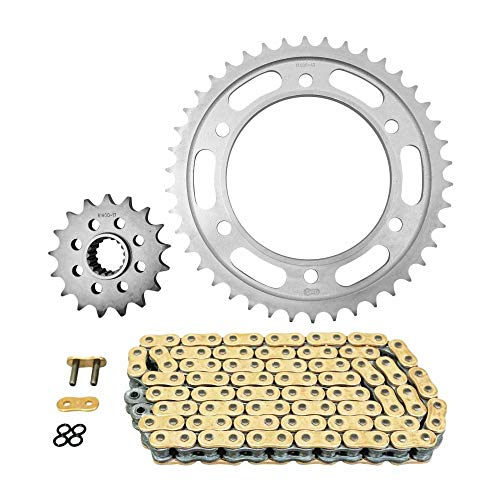 Kit chaine KTM 1290 r Super Adventure anti-usure prématurée chaine 525 pignon 17 couronne 42