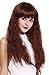 Produktbild WIG ME UP - 1766Q-30/33 Perücke Damenperücke lang dicht kraus gelockt Pony Braun Rotbraun Kastanie Mix