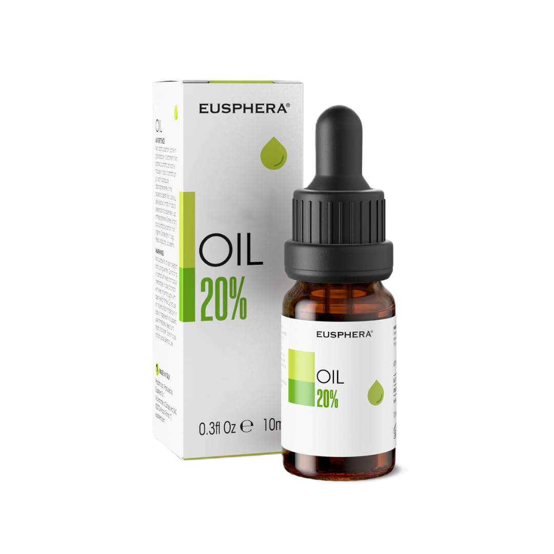Eusphera Oil - olio puro Allevia le tensioni ansia e stress Migliora il Sonno, aiuta a rilassarsi, Spettro Completo - allevia tensioni muscolari antiiammatorio e contro il cortisolo (20)