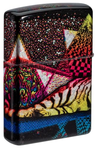 Encendedor Zippo Mystic Tiger Diseño Multicolor miniatura 2