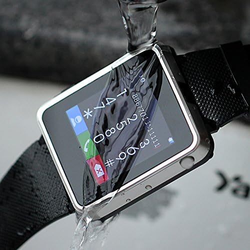 Lemfo F1 Bluetooth inteligente reloj teléfono reloj inteligente – Apoyo  tarjeta SIM sincronización Smartphone llamada Función de pantalla táctil  reloj de pulsera con cámara podómetro (plata) : Amazon.es: Electrónica