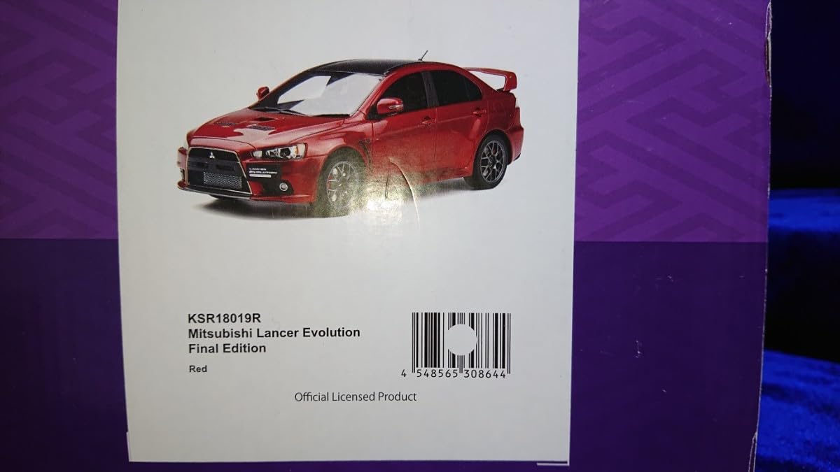 Amazon | 1/18 京商 KYOSHO SAMURAI MITSUBISHI LANCER EVOLUTION X