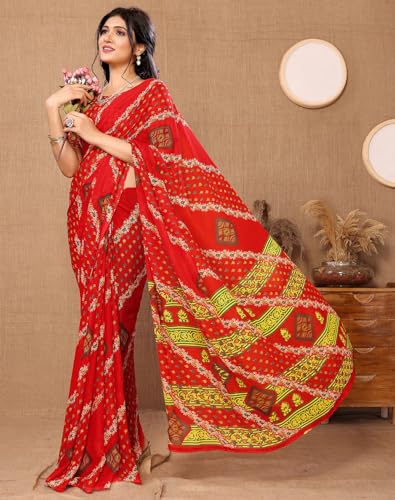 Image of Yashika Georgette Womens Saree