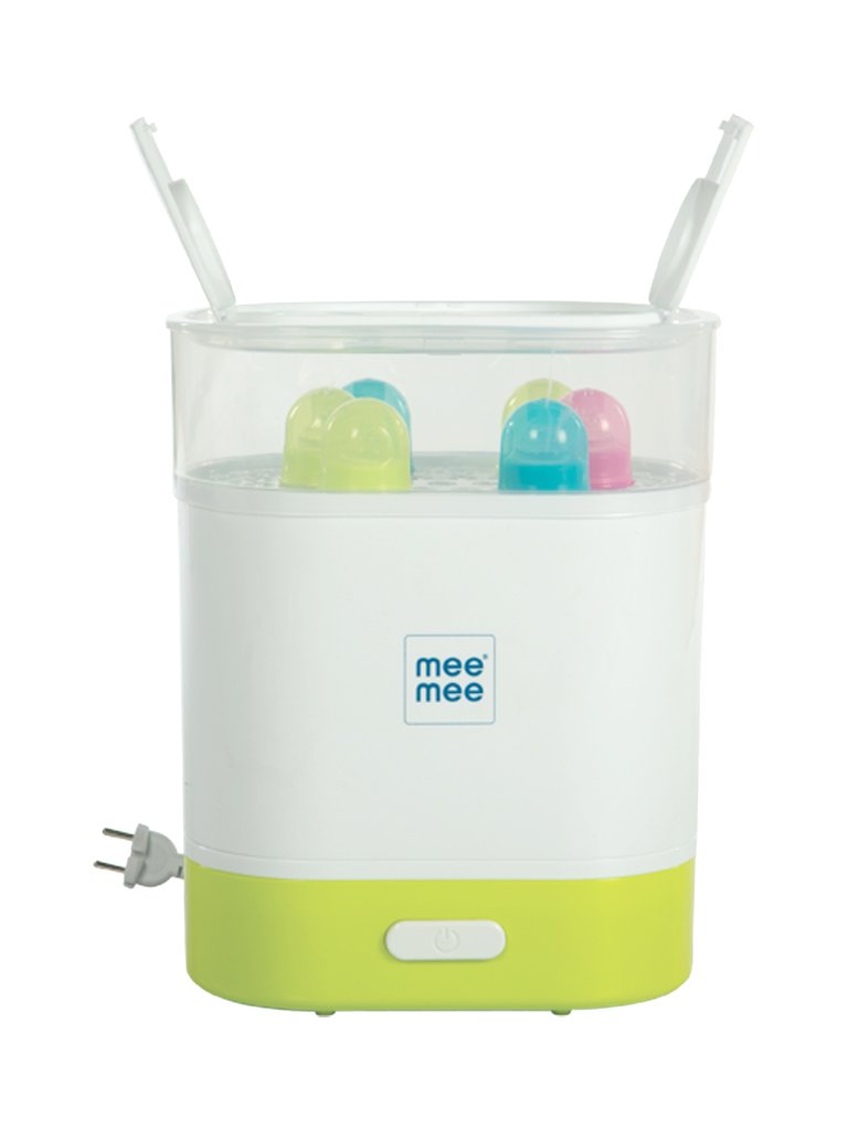 Mee Mee Advanced 3 in 1 Steam Sterilizer, Bottle and Food Warmer (Green) (6 Bottle, Steam Setrilizer & Food Warmer) - Image 3 thumbnail
