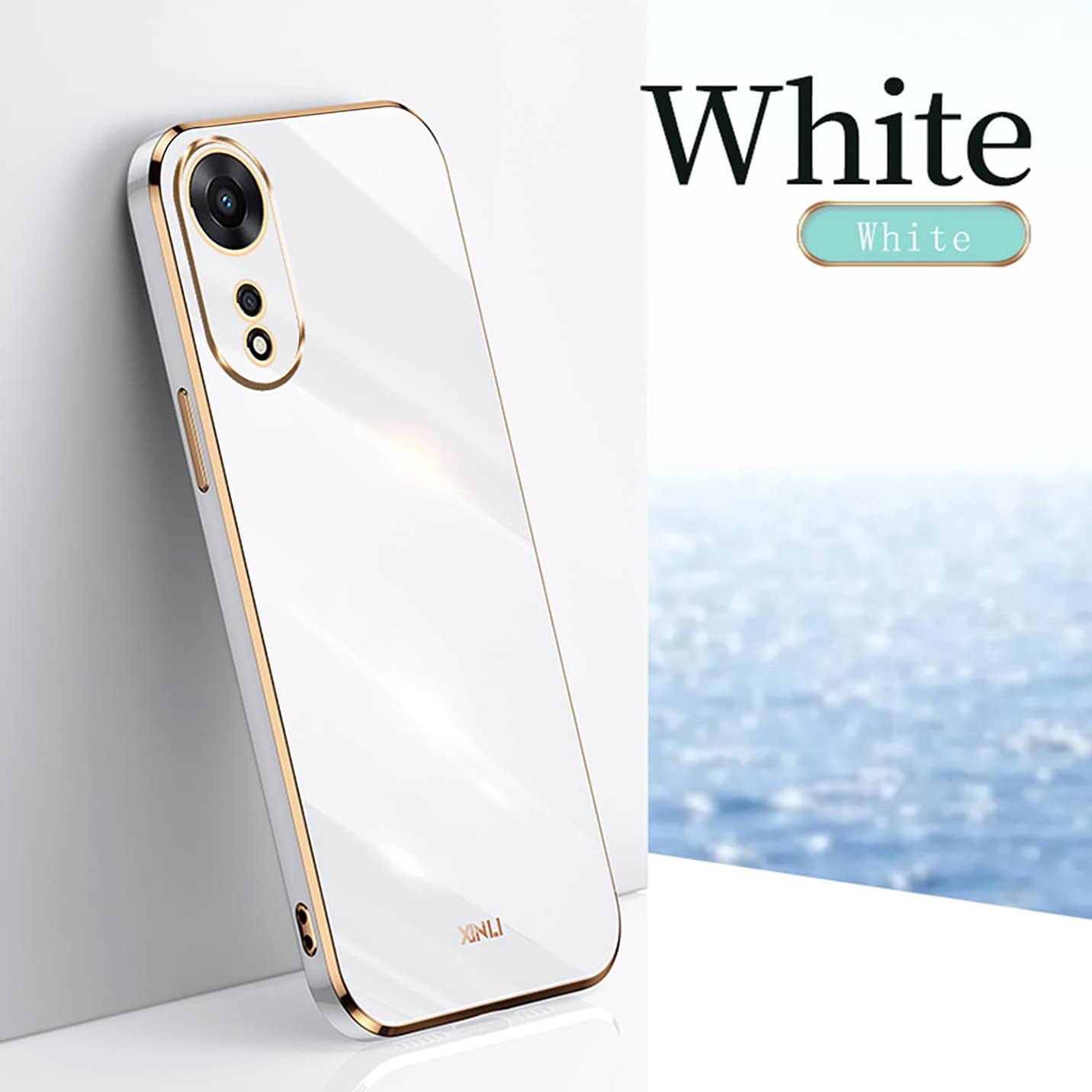 BORYA Coque Pour Oppo A78 5G/Oppo A58 5G/Oppo A58X, Très Mince Souple