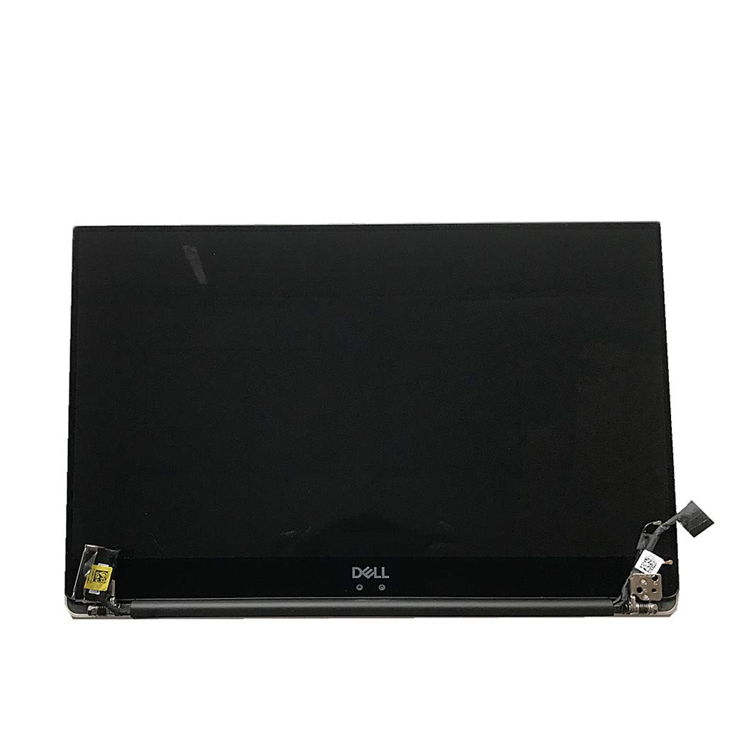 Replacement 13.5" FHD LCD Display Assembly Laptop LCD Screen Digitizer Assembly for Dell XPS 13 9370 LCD Display Panel MTDC8 0MTDC8 (FHD, Silver)