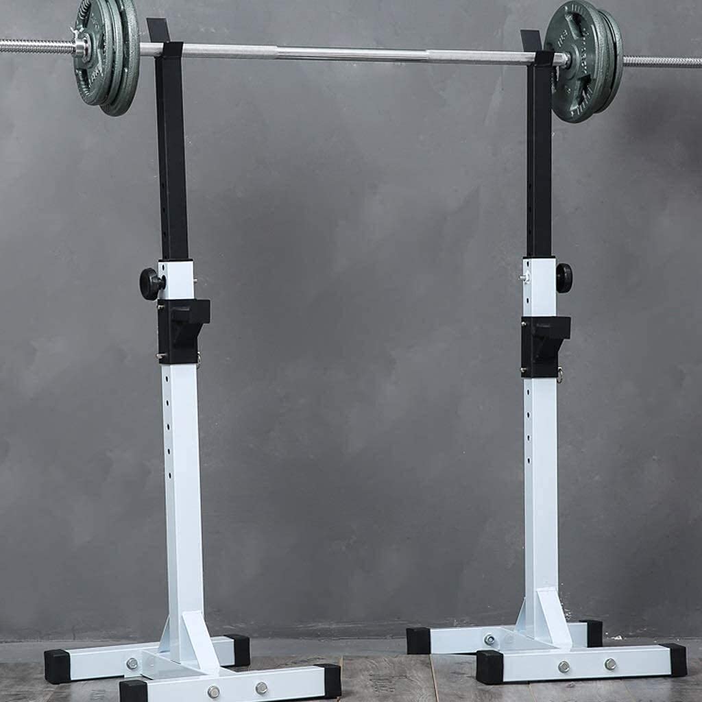 ERoomQ Squat Stand Dipping Station Gym Weight Bench Press Stand Weight Racks Adjustable Barbell Rack Bench Press Rack Home Fitness Equipment Squat Rack Exercise Equipment Bearing 200kg