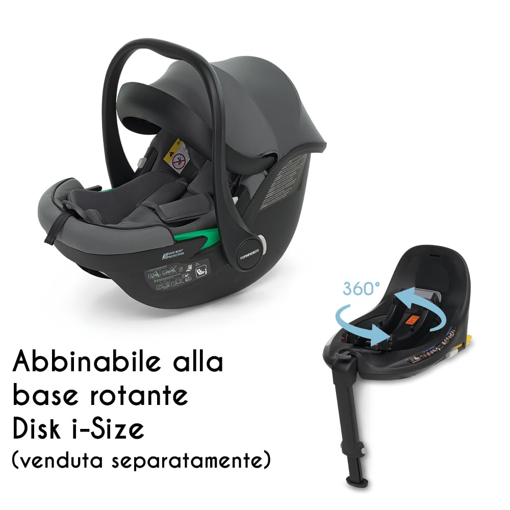 Foppapedretti Tictoc Seggiolino auto i-Size, Stone