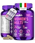 Multivitaminico Completo Donna Alta Potenza - Complesso A-Z con Vitamina B6, Ferro, Zinco & Vitex - 180 Capsule Vegane - Integratore Multivitaminico Premium con Multivitamine e Minerali